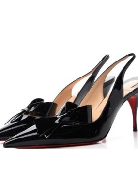Christian Louboutin Clare Nodo
80 Patent Black